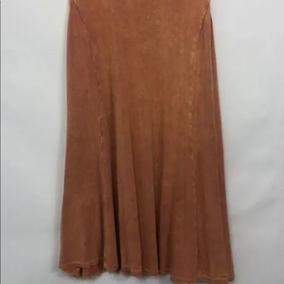 Altar’d State Salmon Stonewashed Sleeveless Tunic - Picture 4 of 9